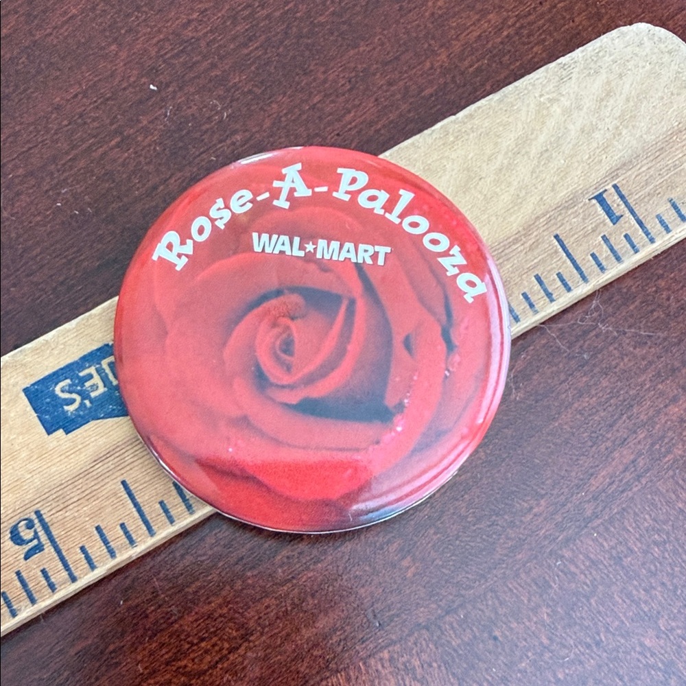 Vintage Walmart Rose brooch